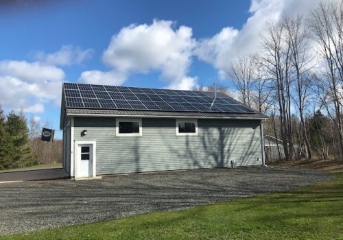 Solar on Garage 17 KW